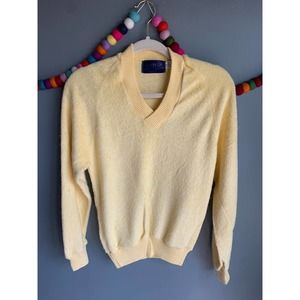 VTG 80s v neck made in USA Terry pullover